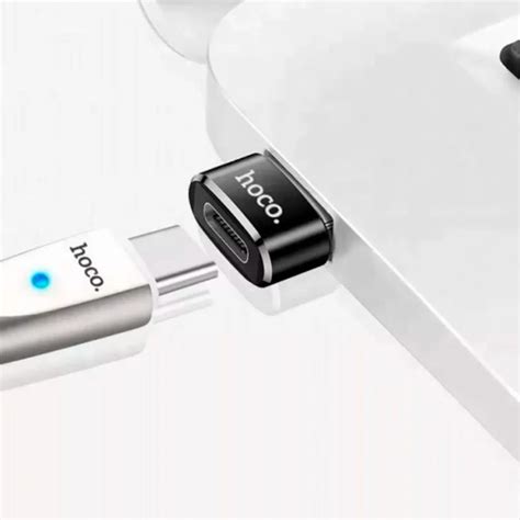 HOCO UA6 Erkek USB to Dişi Type C Dönüştürücü Çevirici Adaptör OTG