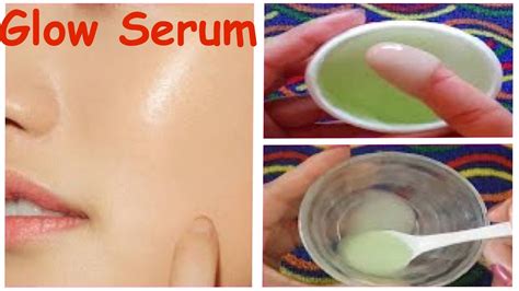 Glow Serum Get Glowing Shiny Skin Naturally ग्लो सीरम बनाने का तरीका Skin Whitening Glow