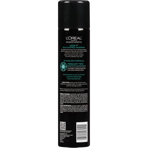 L'Oreal Paris Advanced Hairspray LOCK IT Control Spray, Extra Strength