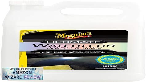 Meguiar S Ultimate Waterless Wash Wax Waterless Car Wash Wax Review