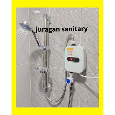 Jual Gansan Water Heater Instant Pemanas AIr Listrik Free Shower