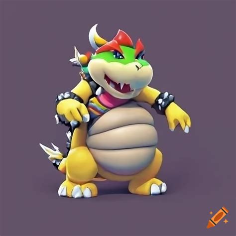 Bowser Jr With A Plump Tummy On Craiyon