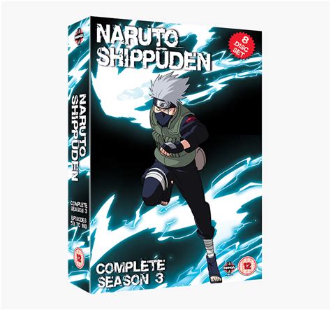 Naruto Shippuden Complete Series 3 Box Set On Dvd Naruto Shippūden