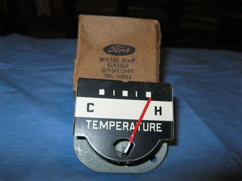 Buy Nos Ford Truck Temperature Gauge In Grafton Ohio Us For