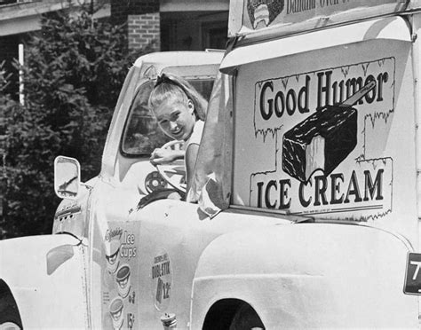 Vintage Good Humor Ice Cream Truck And Driver Good Humor Ice Cream Ice Cream Truck Good