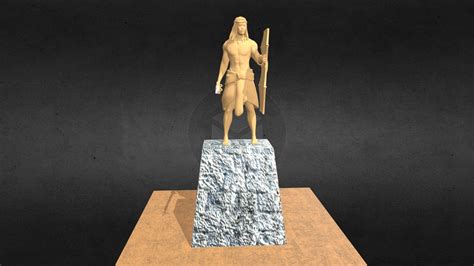 Datu Lapu Lapu Monument Super Gold D Model By Budots Media