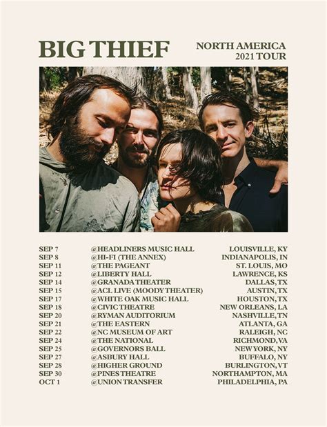 What to expect when attending the show by big thief forest hills 24