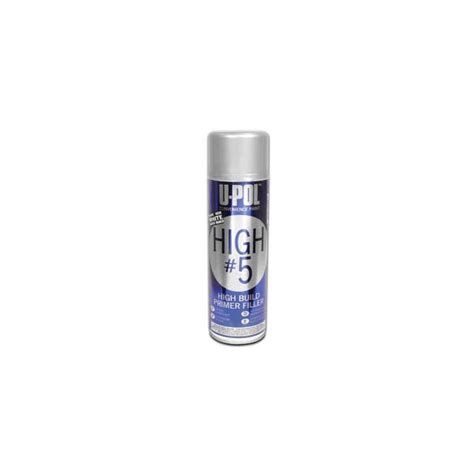 U POL UP0763 White High 5 1K High Build Primer Aerosol