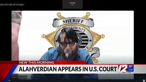 Nicholas Alahverdian Appears In Utah Court