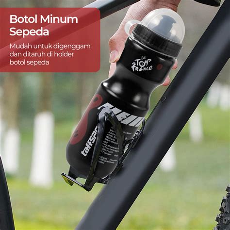 Taffsport Trek Botol Minum Sepeda Olahraga Plastik Water Bottle Ml