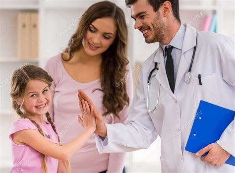 Child And Pediatrician — Stock Photo © Georgerudy 94703090