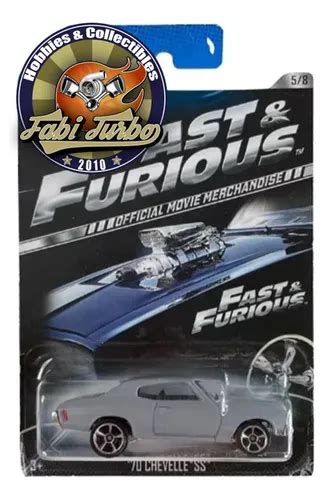 Hot Wheels Velozes E Furiosos 70 Chevelle Ss Cinza Frete grátis