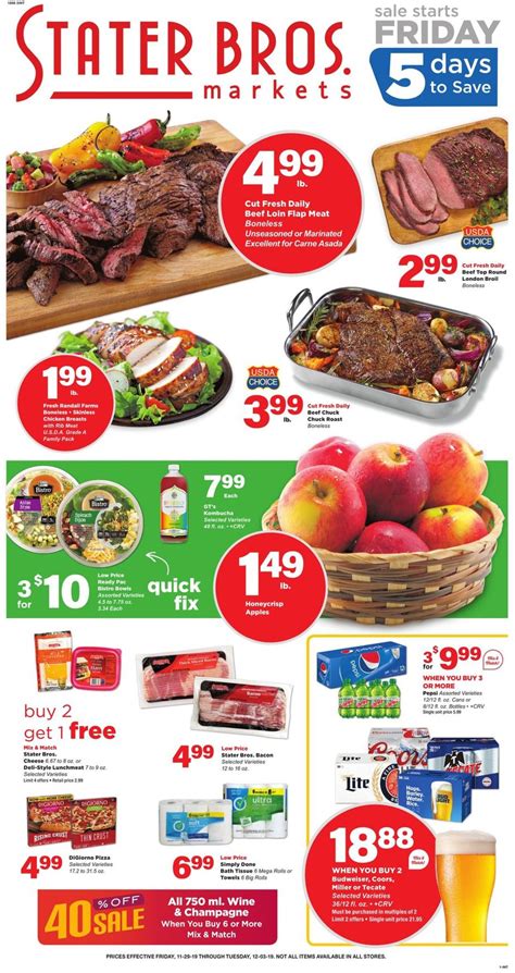 Stater Bros Current Weekly Ad Frequent Ads