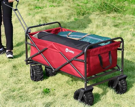 5 Carritos Plegables Para La Playa O Camping Y Evitar Cargar El Peso De