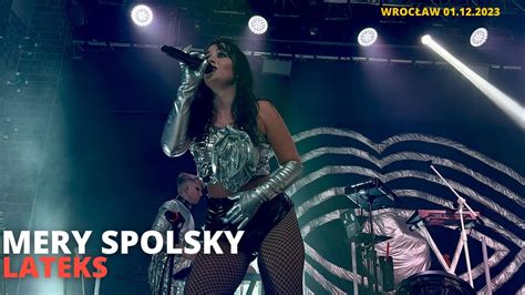 Mery Spolsky LATEKS Wrocław 01 12 2023 4K EROTIK ERA TOUR 2023