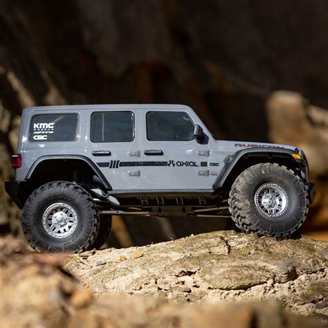 Axial Scx Iii Jeep Jlu Wrangler Met Portals Grijs Rtr Axi T