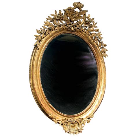 French Giltwood And Gesso Picture Or Mirror Frame Late 19th Century At