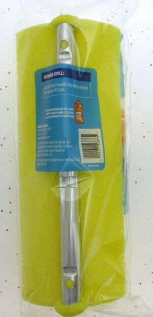 Mr Clean Roller Mop Refill Refills Mop Head ~ Lot Of 3 ~ Yellow Ebay