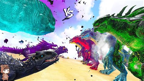 Primal Fear Bosses Vs Primal Fear Colossuses Ark Mod Battle Ep