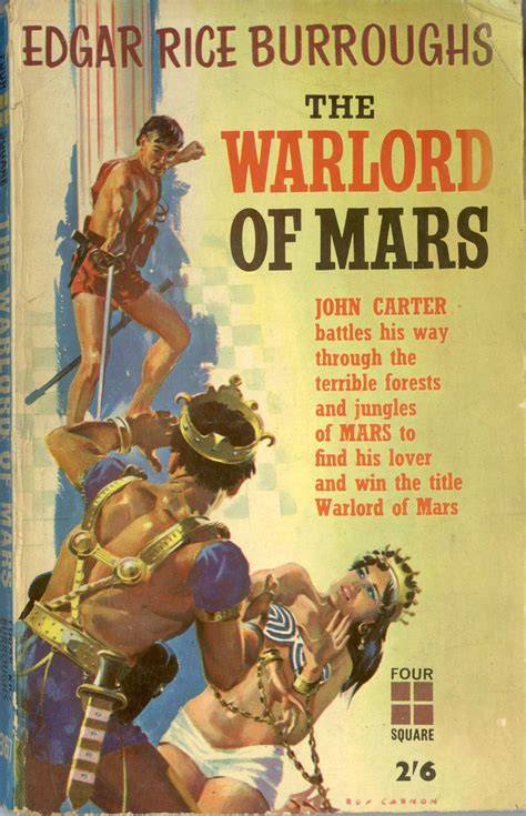 Edgar Rice Burroughs The Warlord Of Mars Four Square Uk 1961