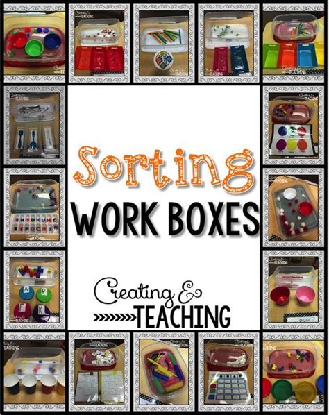 Creating Teaching What S In My Work Boxes Part Work Boxes