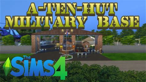 Sims 4 Military Base Lot