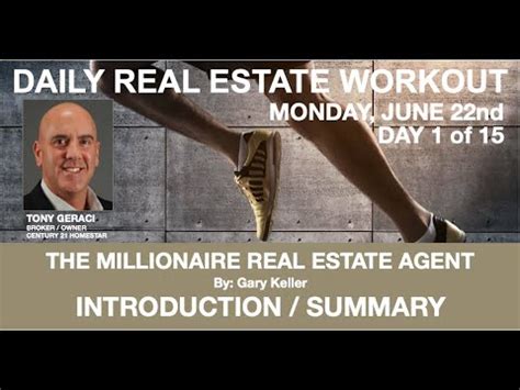 Day Of Introduction And Summary The Millionaire Real Estate