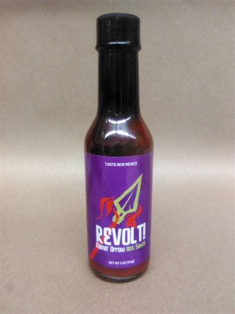 Revolt Flaming Arrow Hot Sauce Chile Traditions