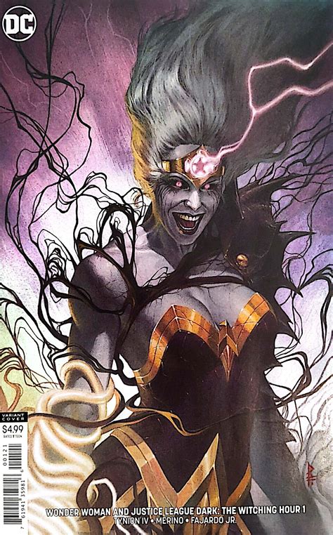 Wonder Woman And Justice League Dark The Witching Hour Variant Cover