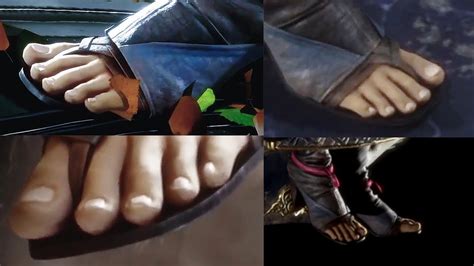 Mortal Kombat Mileena All Amazing Feet Scenes Youtube