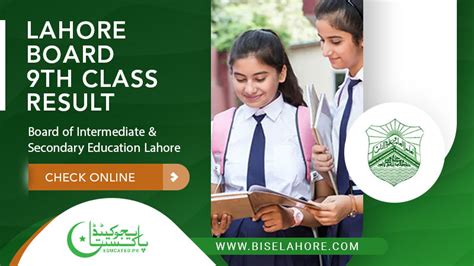 Bise Lahore Board Th Class Result Th August