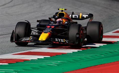 Checo Pérez Terminó Quinto En La Carrera Sprint Del Gp De Austria Verstappen Ganó