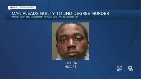 Man Pleads Guilty To Second Degree Murder Of Live In Girlfriend Youtube