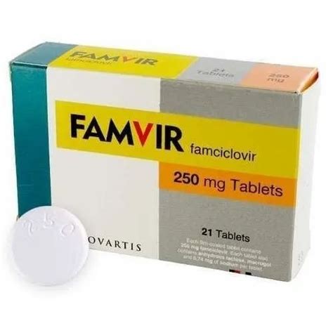 Famvir 250 Mg Famciclovir Tablets Novartis At Rs 10 Strip In Nagpur