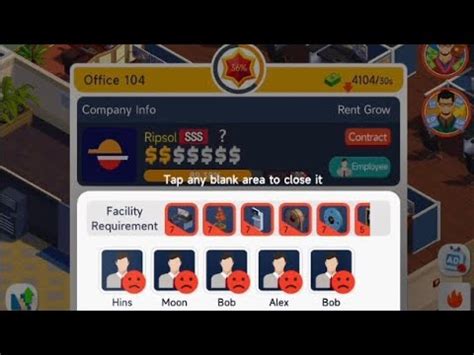 Idle Office Tycoon Get Rich Satisfying A SSS Rated Tenant Is A