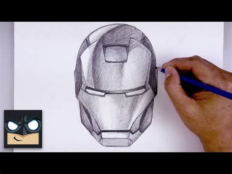 How To Draw Iron Man | Sketch Tutorial - YouTube