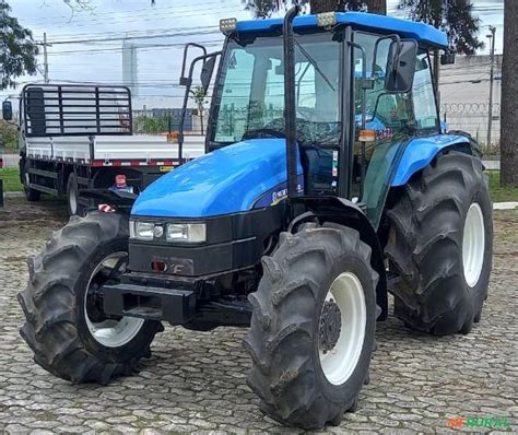 Trator New Holland Tl E X Ano Em Brasil Clasf Veiculos