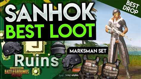 BEST LOOT DROP LOCATION ON SANHOK PUBG Mobile New Map Tips Geek