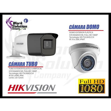 Ripley Kit C Mara Seguridad Hikvision Ri E Kt Fh Full Hd