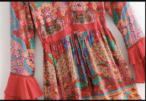 Robe Fleurs Boho Boh Me Chic Dress Mony Ronyboho