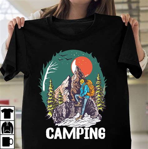 Camping T Shirt Design Camping Sublimation Design Camping Is My Happy