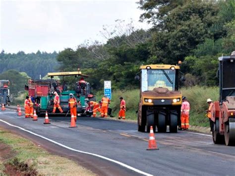 G Concession Ria Informa Desvios Em Ms E Sinaliza O Em Obras Da Br