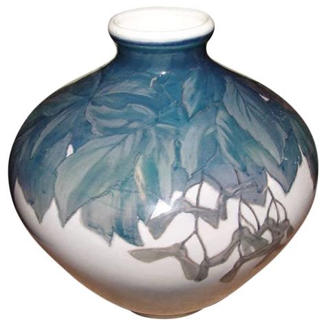 Royal Copenhagen Art Nouveau Vase Vessel Unique For Sale At 1stdibs