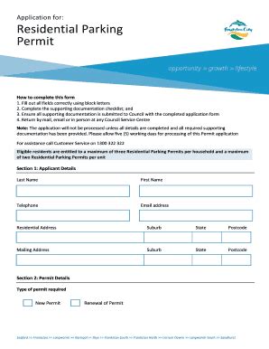 How To Apply For Parking Permit Soupcrazy