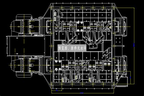 Js2000混凝土水泥搅拌主机总成图cad图纸autocad 2007模型图纸下载 懒石网