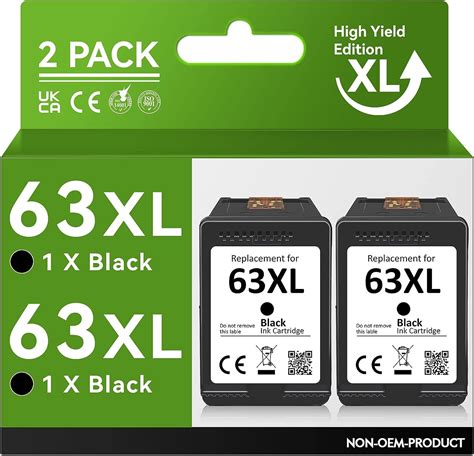 Xl Ink Cartridge Black Replacement For Hp Xl Black Ink Cartridge