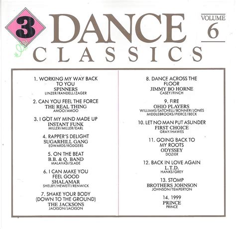 Dance Classics Volume 6 Arcade Various Cd Album Muziek