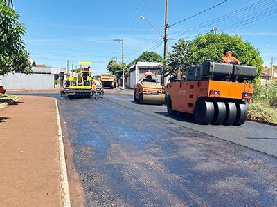 Nova Etapa De Recapeamento Asf Ltico Realizado Em Ruas De Ituverava