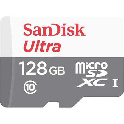 Карта памяти Sandisk Ultra 128 ГБ Sdsqunr 128g Gn6mn купить с доставкой по выгодным ценам в