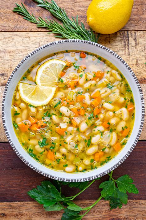 White Bean And Rosemary Soup Closet Cooking